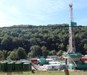 An unconventional shale gas well in West Virginia.